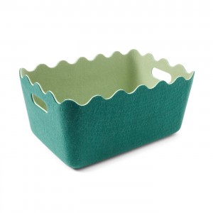 Decorative Felt Storage Box for Toys Clothes Laundry Modern Home Organizer