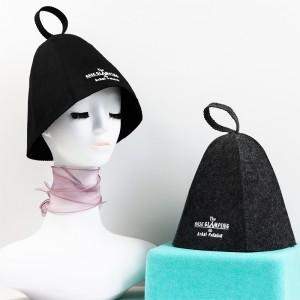 Custom 2-3mm Polyester Sauna Hat | Anti-Bacterial & Moisture-Wicking