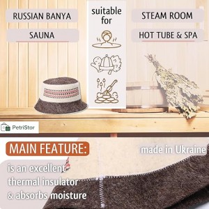 sauna blanket sauna heater imaji towel hat wool sauna bucket hat