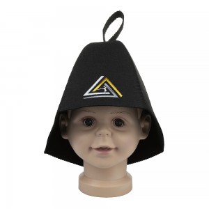 Unisex Adult Anti-heat Sauna Cap -Wool Felt Polyester Felt Hat for Sauna Room Spa, Head Protection, Popular