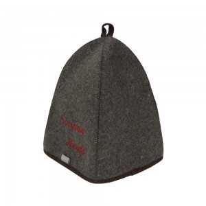 Unisex Adult High Quality Wool Felt Sauna Cap – Hot Sale Anti-Heat Head Protection for Spa Sauna Room, Felt Hat