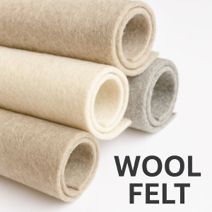 Wholesale Heat Resistant Hard Soft Industrial Pressed Wool Felt for Machine