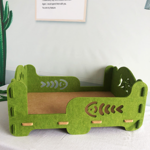 Premium Acoustic Panel Cat Bed – New Design Felt Cat Cave, Cute Warm Pet House for Indoor Puppies & Pet Accessories