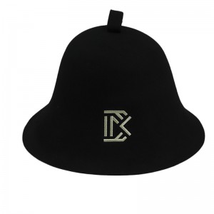 Customizable Merino Sauna Hat: Sweat-Absorbing, Breathable, Optional Colors & Labels