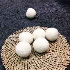 100% Pure New Zealand Wool Drying Balls for Laundry and Washing Drier Machine