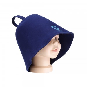 Unisex Custom Color Uni-body Steaming Sauna Hat Unstitched Fedora for Bath House Head Protection