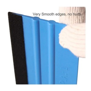 Custom Logo Flexible Blue Scraper Vinyl Felt Squeegee Car Application Tools