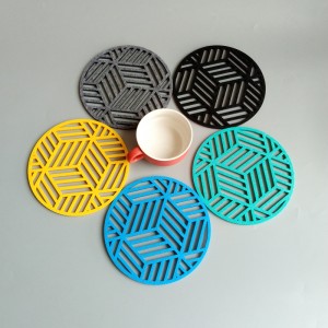 Eco-friendly Polyester Felt Cup Coaster Drink Coasters Strong water absorption