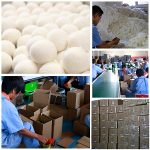 Wool drying balls