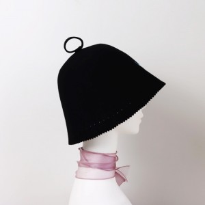 100% Merino Wool Felt Sauna Hat – Unisex Adult Cap for Spa & Sauna Room, Anti-Heat Head Protection Hot Sale