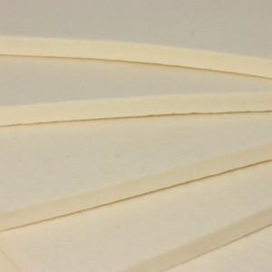 Industrial White Wool Felt – Natural Customizable Felt for Crafting, Holiday & Seasonal Decor
