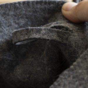 Sauna Hat Viking Model 100% Wool Felt Sauna Hat Sauna Hat Felt for Men and Women, Viking