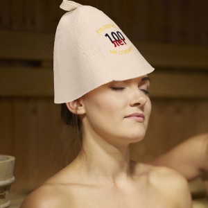 2-3mm Premium Wool Sauna Hat | Custom Logo & Color Available