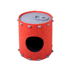 Durable Acoustic Felt Panel Cat Bed – New Design Cat Cave, Warm Cozy Pet House for Indoor Cats & Dogs Multi Color Popular