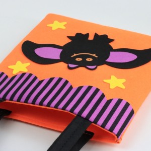 Halloween felt candy bag, festival felt bag