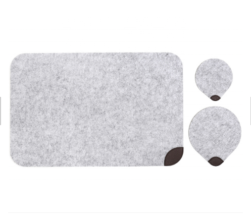 High Quality for Sheep Wool Dryer Balls - Felt Placemat Table Placemat Rectangular Felt & Leather Placemats – Rolking