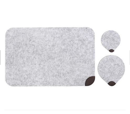 OEM/ODM China Grey Felt Fabric - Felt Table Placemat Heat Resistant Eco-Friendly Polyester Felt Place Mat – Rolking