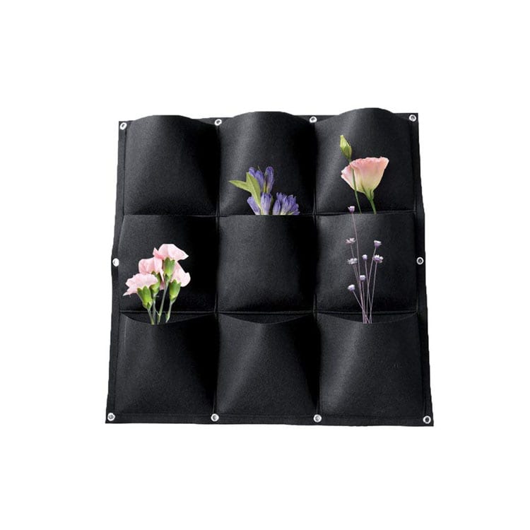 2020 High quality Felt Garden Bag - Vertical Felt Hanging Planter Grow Bag – Rolking