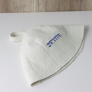 Eco-Friendly Wool Sauna Hats, Design Logo, Heat-Resistant, 10+ Colors