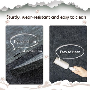 Multi Color Acoustic Felt Cat Bed – Acoustic Panel Cat Cave, Warm Cozy Popular Pet House for Indoor Cats