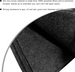 Manufacturer Industrial Felt 100% Polyester Needle Punched Non-woven Fabric Felt Sheet