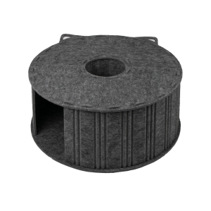 Luxury Acoustic Panel Cat Bed – Breathable Felt Cat Cave, Warm Eco-friendly Pet House for Small Indoor Pets Custom Color