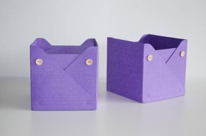 New Design Foldable Felt Storage Basket with Different Size