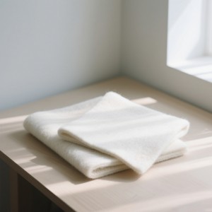 High-Quality White Woven Wool Felt | Ideal Fabric Sheets for DIY Patchwork & Craft Creations
