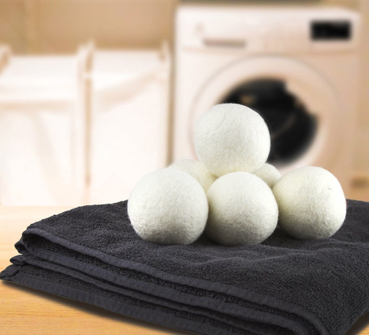 Good Quality Felt Christmas Bags - Natural Wool Dryer Balls Laundry Balls – Rolking