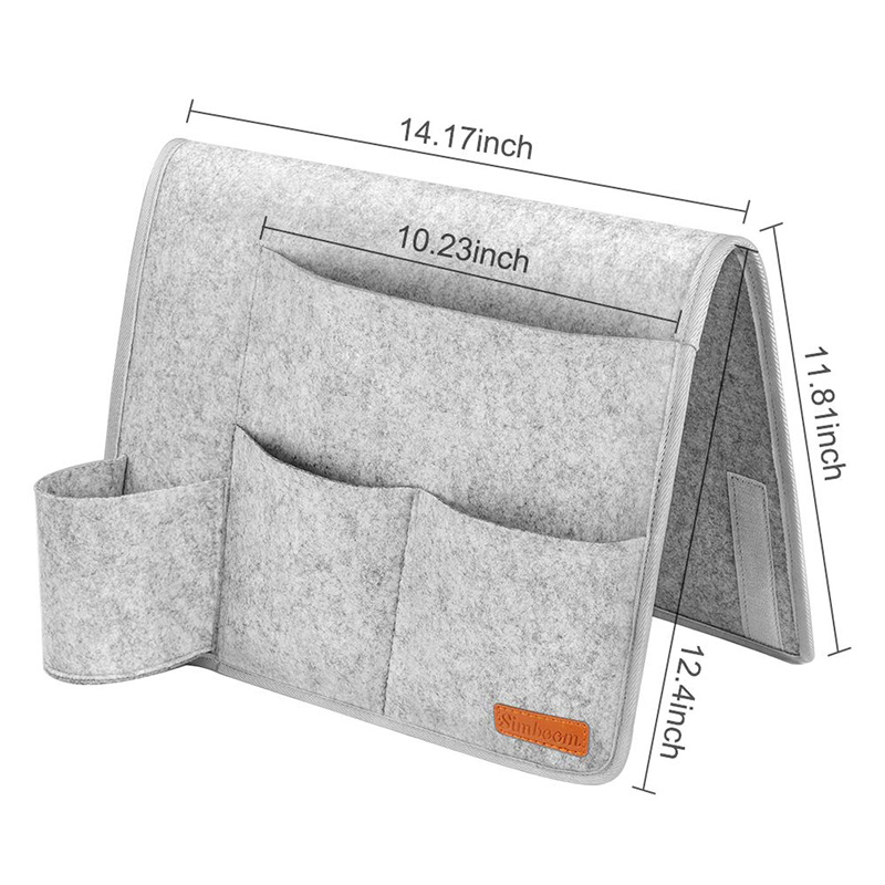 Excellent quality Pressed Wool Felt - Handmade Felt Bedside Storage Organizer – Rolking