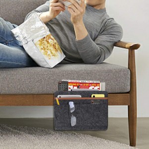 Felt Bedside Caddy Organizer bag for sofa