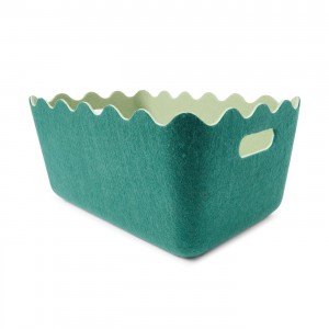 Decorative Felt Storage Box for Toys Clothes Laundry Modern Home Organizer