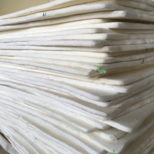 100% Pure Wool Industrial Felt Sheets (White) – Customizable Sizes for Seasonal Crafts