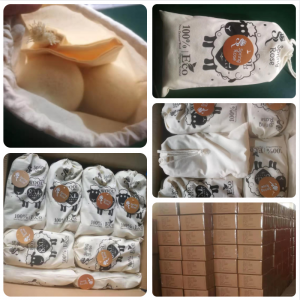 Wool drying balls