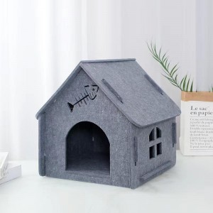 Warm Acoustic Panel Cat Bed – Multi Color Felt Cat Cave, Cozy Popular Pet Nest for Indoor Pets Supplies