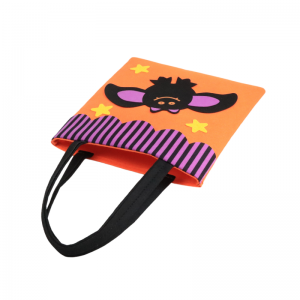 Halloween felt candy bag, festival felt bag