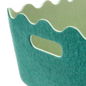 Decorative Felt Storage Box for Toys Clothes Laundry Modern Home Organizer