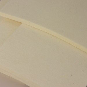 Industrial White Wool Felt – Natural Customizable Felt for Crafting, Holiday & Seasonal Decor