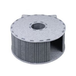 Luxury Acoustic Panel Cat Bed – Breathable Felt Cat Cave, Warm Eco-friendly Pet House for Small Indoor Pets Custom Color