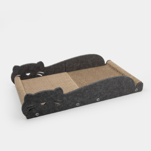 Acoustic Panel Cat Bed – Eco-Friendly Felt Cave for Indoor Cats, Warm & Cozy