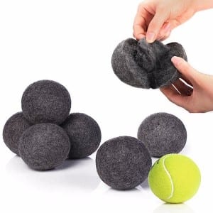 Gray Wool Dryer Balls