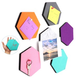 felt Hexagon Board for Photos