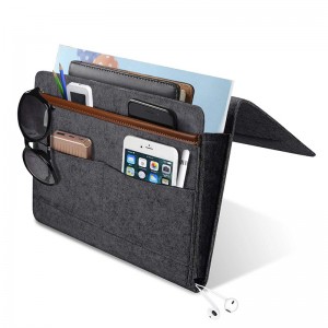 Felt Bedside Caddy Organizer bag for sofa