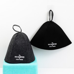 Custom 2-3mm Polyester Sauna Hat | Anti-Bacterial & Moisture-Wicking