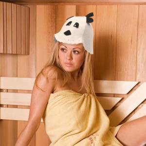 2mm Wool Felt Sauna Cap – Maintain Balanced Scalp Temperature During Steam Exposure