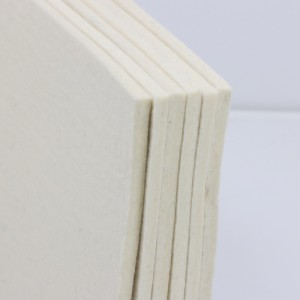 Customizable Heavy-Duty White Wool Felt Sheets | Eco-Friendly Durable for DIY Crafts Holiday Decor Industrial Use