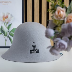 Felted Wool Sauna Hats Wholesale Sauna Hat Cap Choose One for Sample