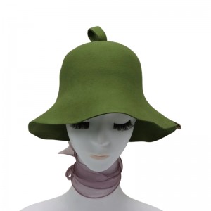 100% Merino Wool Sauna Hat – Unisex Adult Spa Head Protection Anti-Heat Cap for Sauna Room, Hot Sale