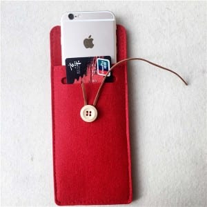 Manufacturer of Large Pin Board - Felt Phone Pouch – Rolking