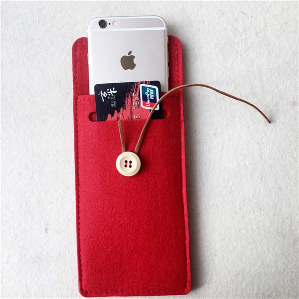 Hot Selling for Felt Belt - Felt Phone Pouch – Rolking